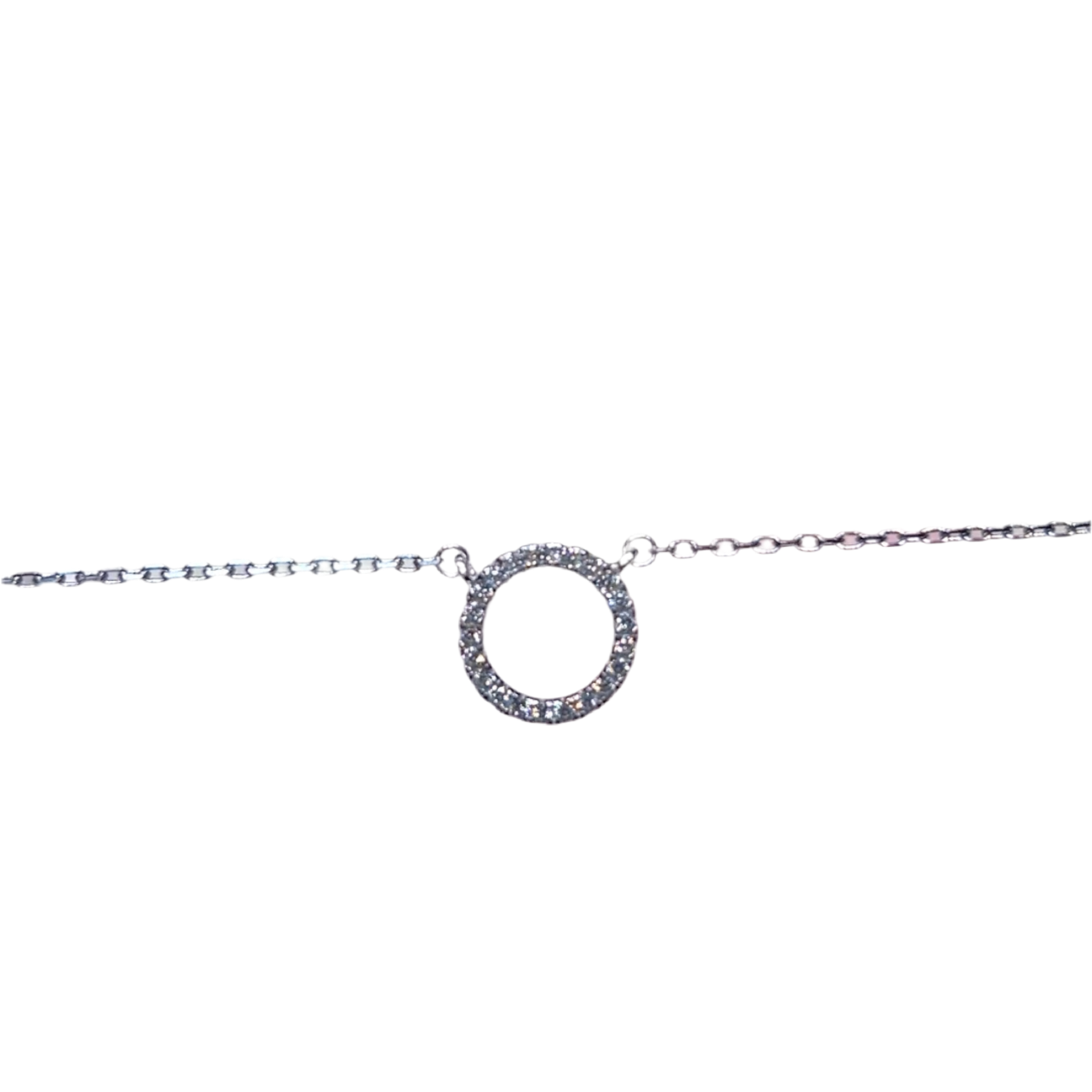 Oval Silver Necklace ✨